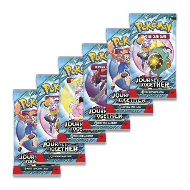 Pokémon TCG: Scarlet & Violet-Journey Together Booster Bundle (6 Packs) - Bilde 2