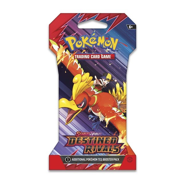 Pokémon TCG: Scarlet & Violet-Destined Rivals Sleeved Booster Pack (10 Cards) - Bilde 2