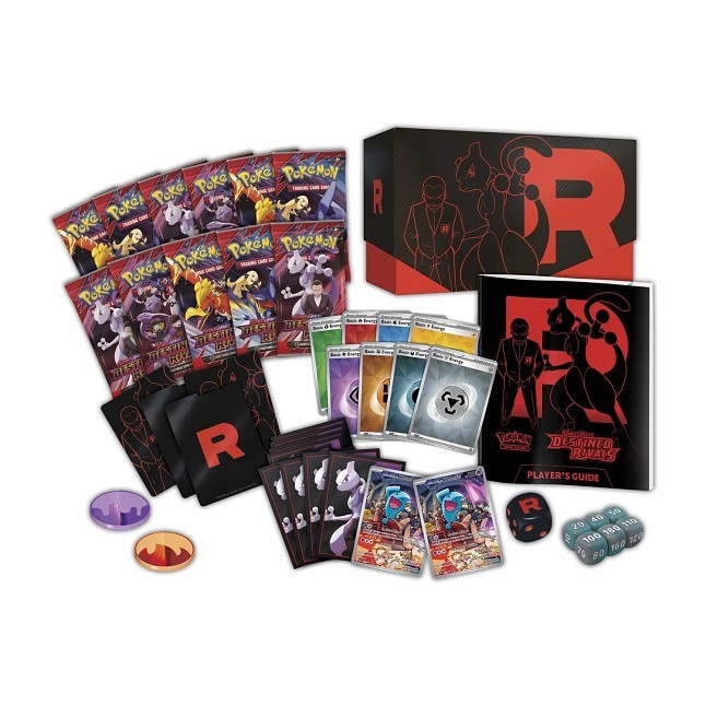 Pokémon TCG: Scarlet & Violet-Destined Rivals Pokémon Center Elite Trainer Box - Bilde 2