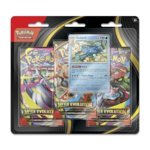 Pokémon TCG: Mega Evolution 3 Booster Packs & Golduck Promo Card