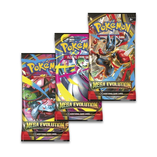 Pokémon TCG: Mega Evolution 3 Booster Packs & Golduck Promo Card - Bilde 2