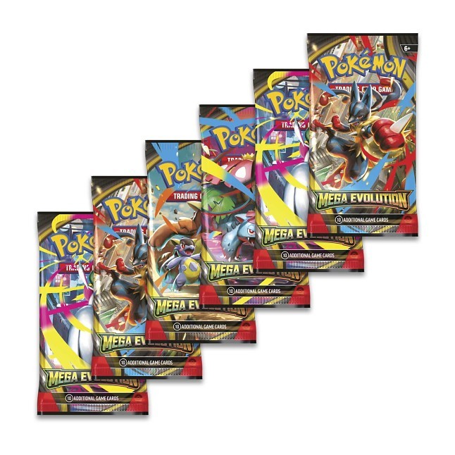 Pokémon TCG: Mega Evolution Booster Bundle (6 Packs) - Bilde 2