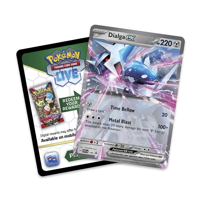 Pokémon TCG: Azure Legends Tin (Dialga ex) - Bilde 2