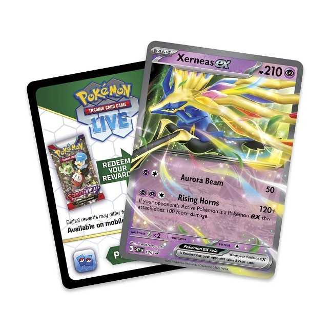 Pokémon TCG: Azure Legends Tin (Xerneas ex) - Bilde 2