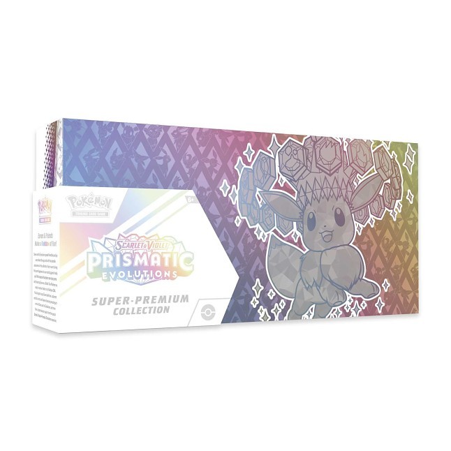 Pokémon TCG: Scarlet & Violet-Prismatic Evolutions Super-Premium Collection