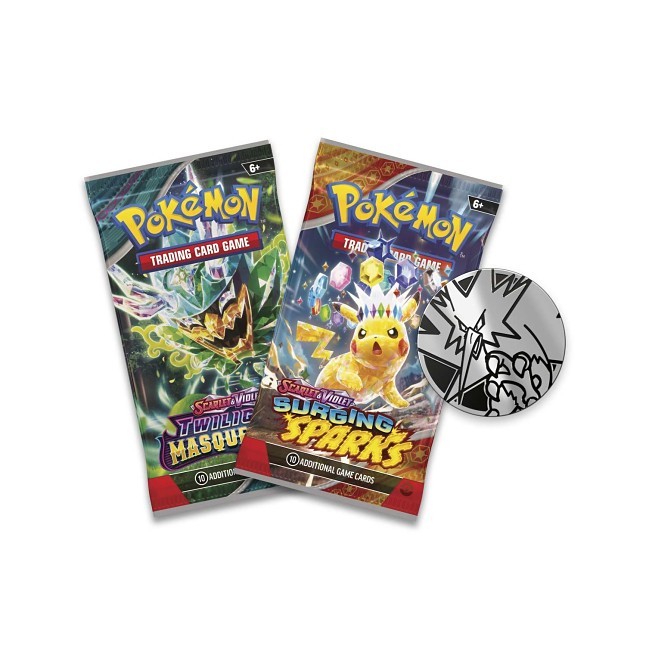 Pokémon TCG: 3 Team Rocket's Pokémon with 2 Booster Packs & Coin - Bilde 2