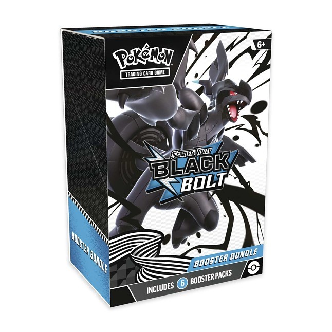 Pokémon TCG: Scarlet & Violet-Black Bolt Booster Bundle (6 Packs)