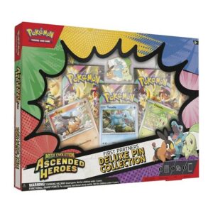 Pokémon TCG: Mega Evolution-Ascended Heroes First Partners Deluxe Pin Collection