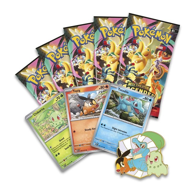 Pokémon TCG: Mega Evolution-Ascended Heroes First Partners Deluxe Pin Collection - Bilde 2