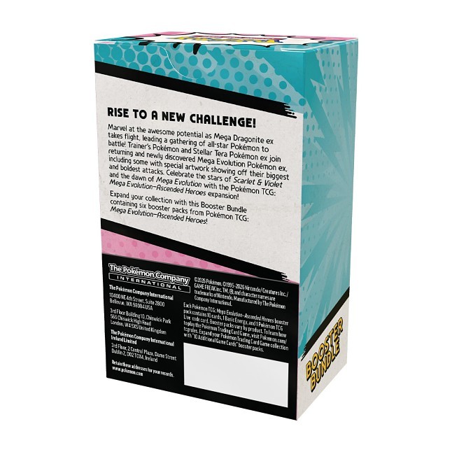 Pokémon TCG: Mega Evolution-Ascended Heroes Booster Bundle (6 Packs) - Bilde 2