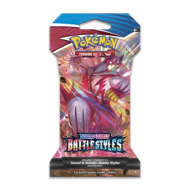 Pokémon TCG: Sword & Shield-Battle Styles Sleeved Booster Pack (10 Cards) - Bilde 2