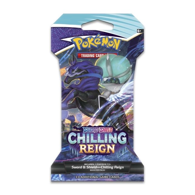 Pokémon TCG: Sword & Shield-Chilling Reign Sleeved Booster Pack (10 Cards) - Bilde 2