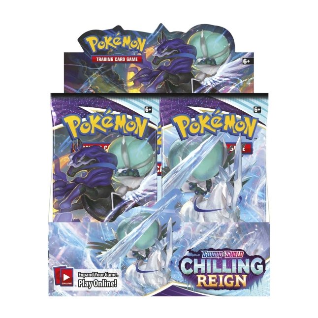 Pokémon TCG: Sword & Shield-Chilling Reign Booster Display Box (36 Packs) - Bilde 2