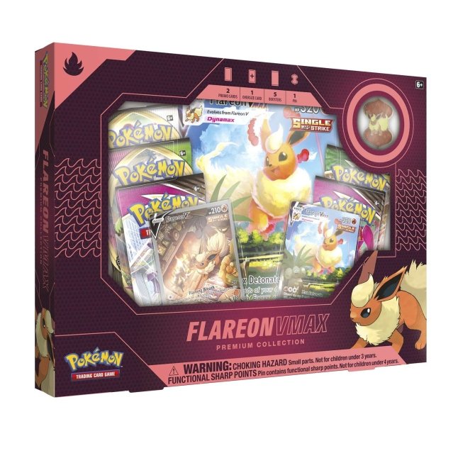 Pokémon TCG: Flareon VMAX Premium Collection