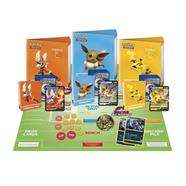 Pokémon Trading Card Game Battle Academy (Cinderace V, Pikachu V & Eevee V) - Bilde 2