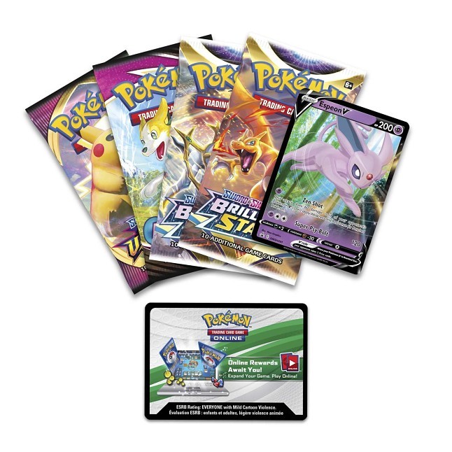 Pokémon TCG: V Heroes Tin (Espeon V) - Bilde 2