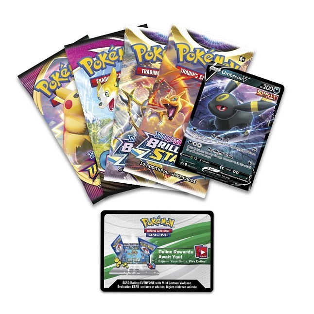 Pokémon TCG: V Heroes Tin (Umbreon V) - Bilde 2