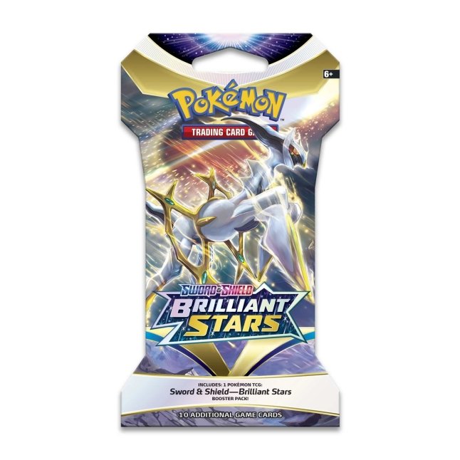 Pokémon TCG: Sword & Shield-Brilliant Stars Sleeved Booster Pack (10 Cards) - Bilde 2