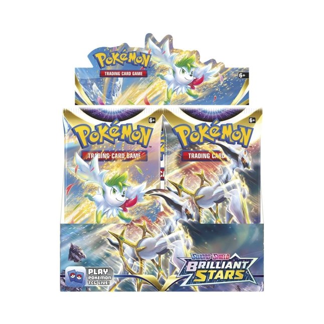 Pokémon TCG: Sword & Shield-Brilliant Stars Booster Display Box (36 Packs) - Bilde 2