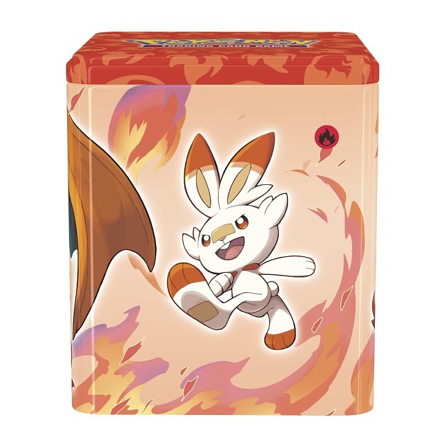 Pokémon TCG: Fire Stacking Tin - Bilde 2