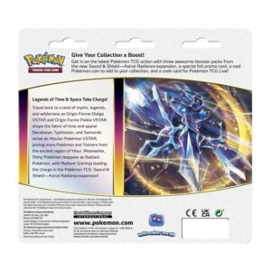 Pokémon TCG: Sword & Shield-Astral Radiance 3 Booster Packs, Coin & Eevee Promo Card