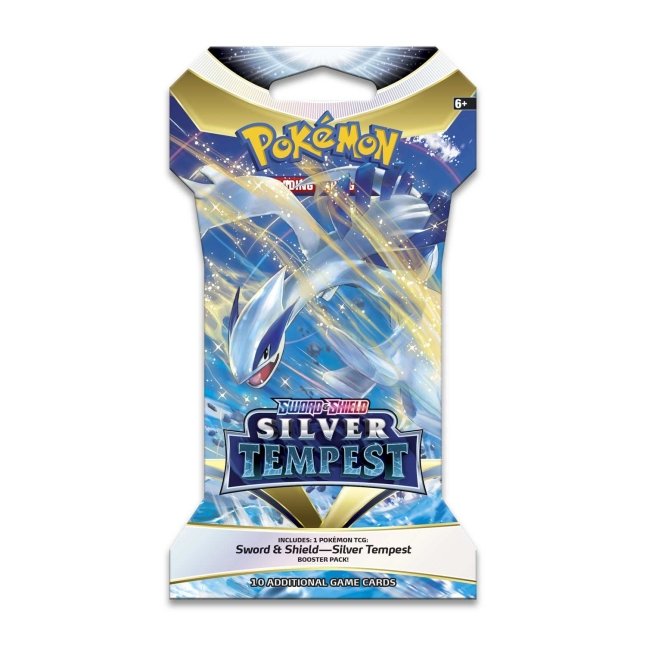 Pokémon TCG: Sword & Shield-Silver Tempest Sleeved Booster Pack (10 Cards) - Bilde 2