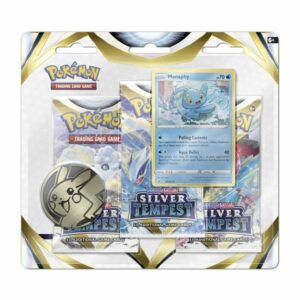 Pokémon TCG: Sword & Shield-Silver Tempest 3 Booster Packs, Coin & Manaphy Promo Card