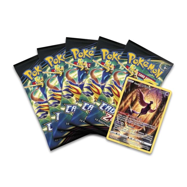 Pokémon TCG: Crown Zenith Tin (Galarian Articuno) - Bilde 2