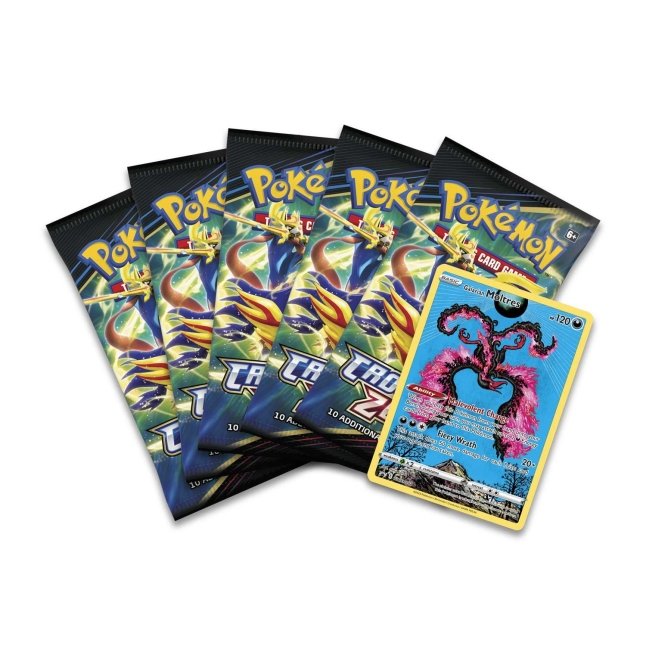 Pokémon TCG: Crown Zenith Tin (Galarian Moltres) - Bilde 2