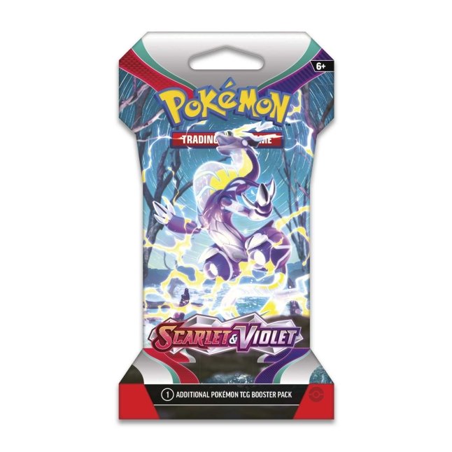 Pokémon TCG: Scarlet & Violet Sleeved Booster Pack (10 Cards) - Bilde 2