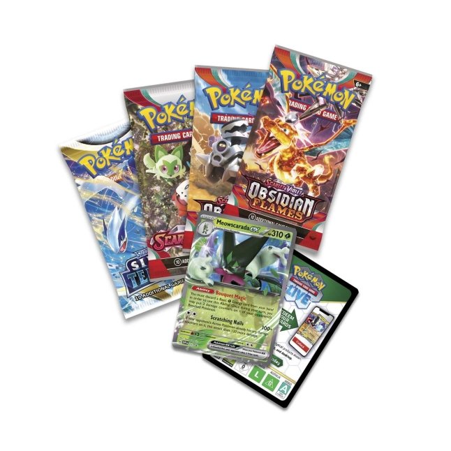Pokémon TCG: Paldea Partners Tin (Meowscarada ex) - Bilde 2