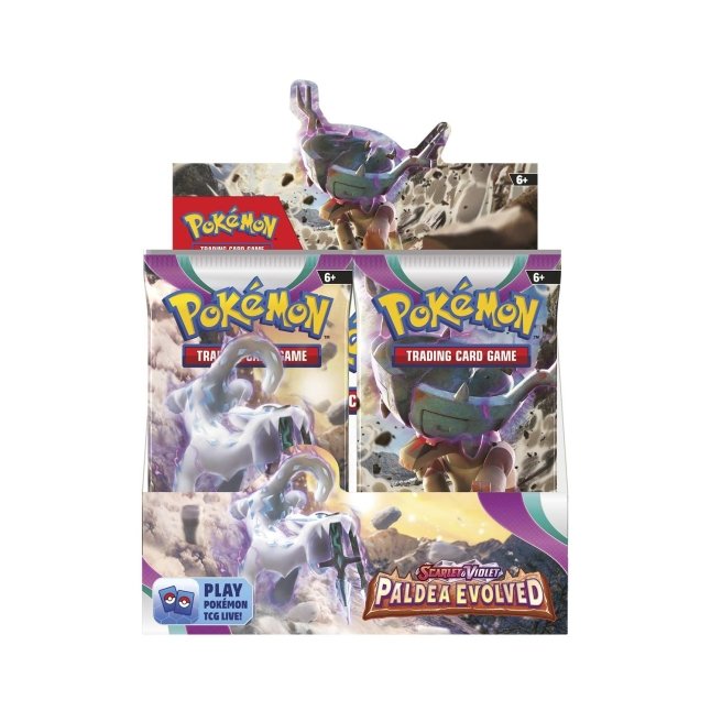 Pokémon TCG: Scarlet & Violet-Paldea Evolved Booster Display Box (36 Packs) - Bilde 2