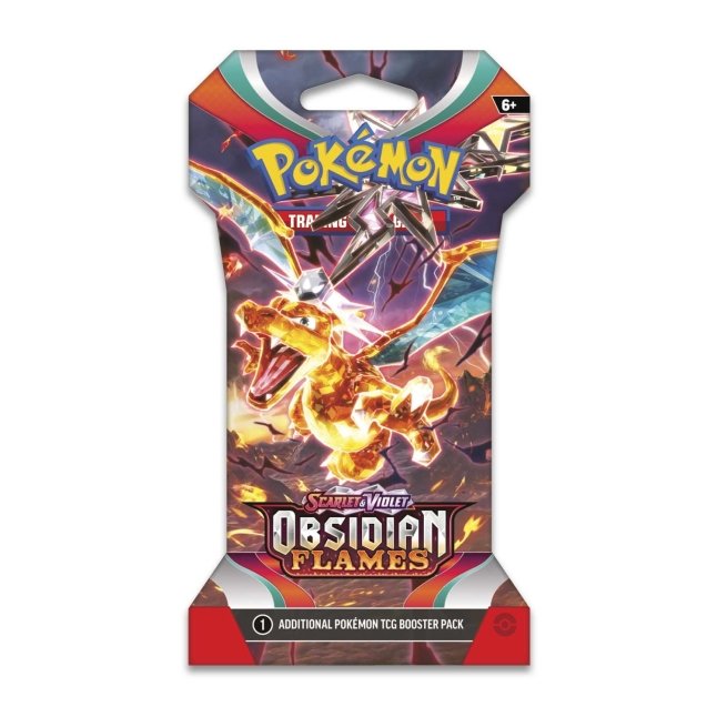 Pokémon TCG: Scarlet & Violet-Obsidian Flames Sleeved Booster Pack (10 Cards) - Bilde 2