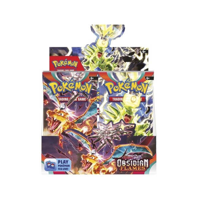 Pokémon TCG: Scarlet & Violet-Obsidian Flames Booster Display Box (36 Packs) - Bilde 2