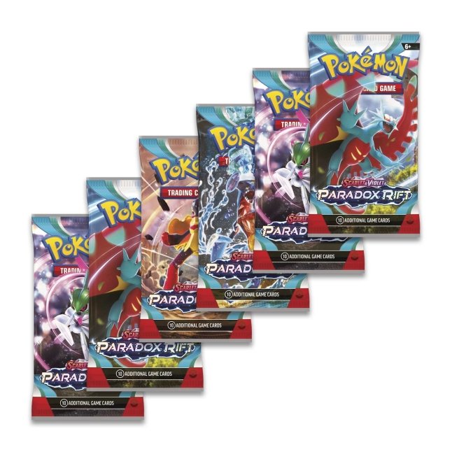 Pokémon TCG: Scarlet & Violet-Paradox Rift Sleeved Booster Bundle (6 Packs) - Bilde 2
