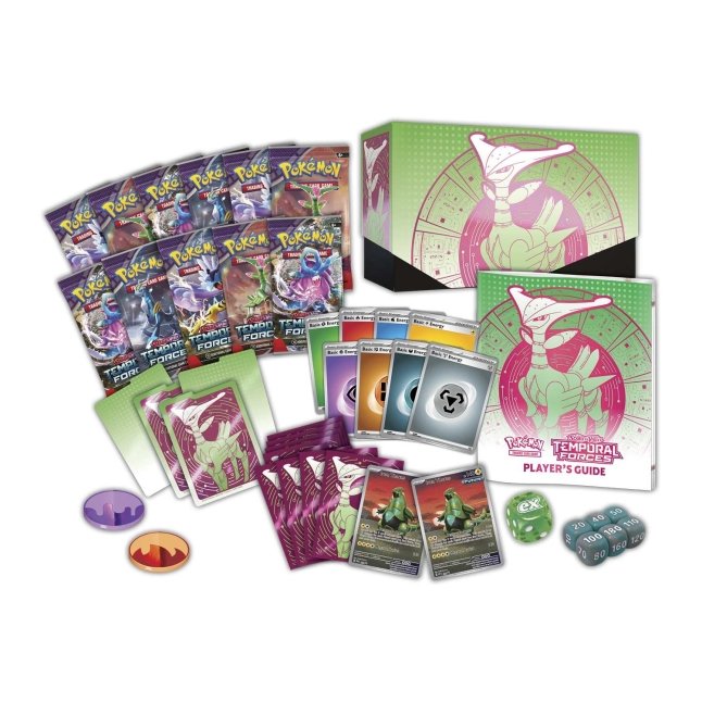 Pokémon TCG: Scarlet & Violet-Temporal Forces Pokémon Center Elite Trainer Box (Iron Leaves) - Bilde 2