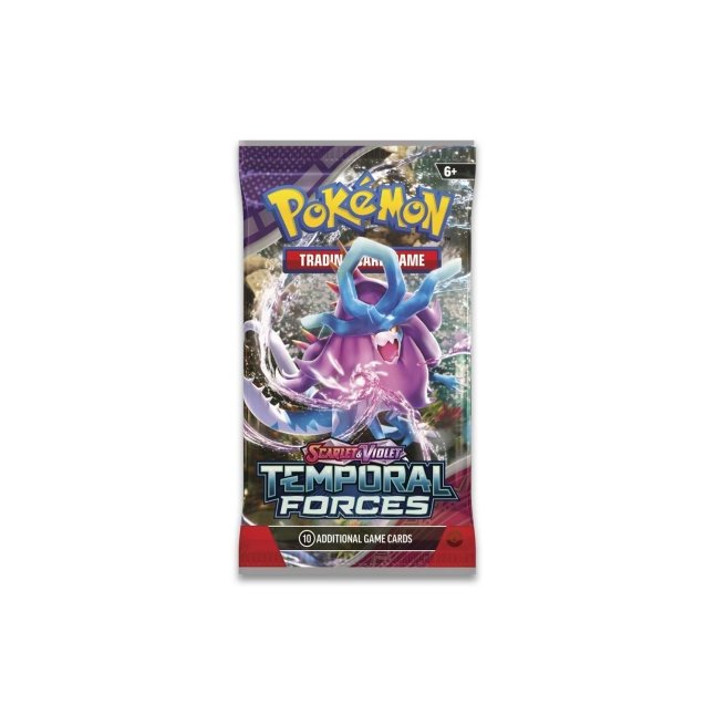 Pokémon TCG: Scarlet & Violet-Temporal Forces Booster Pack (10 Cards) - Bilde 2