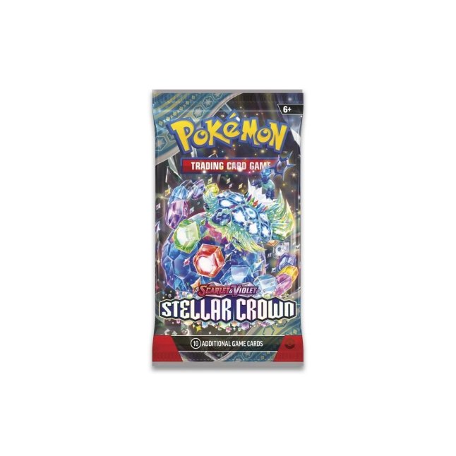 Pokémon TCG: Scarlet & Violet-Stellar Crown Booster Pack (10 Cards) - Bilde 2