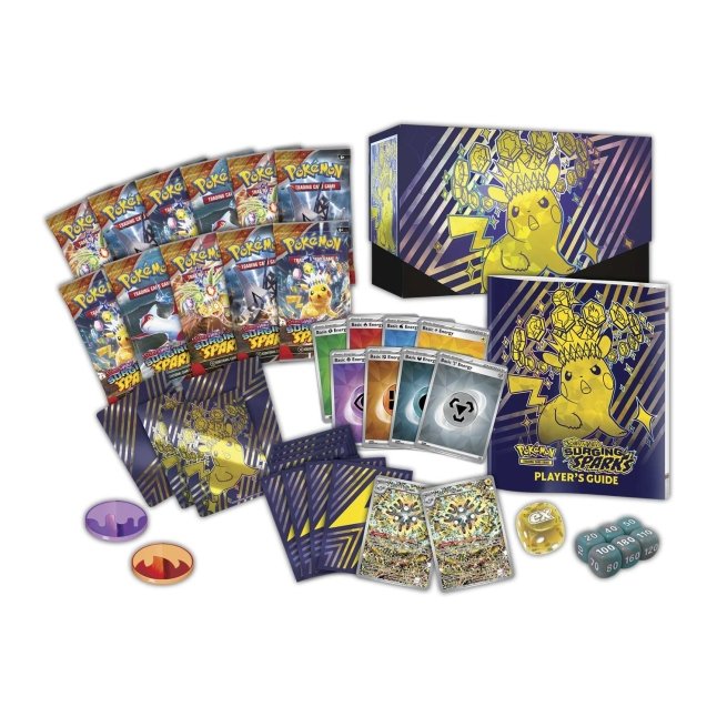 Pokémon TCG: Scarlet & Violet-Surging Sparks Pokémon Center Elite Trainer Box - Bilde 2
