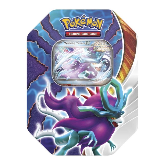 Pokémon TCG: Paradox Clash Tin (Walking Wake ex)